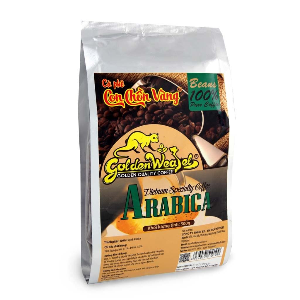Hucafood кофе в зернах, 500 грамм – Arabica