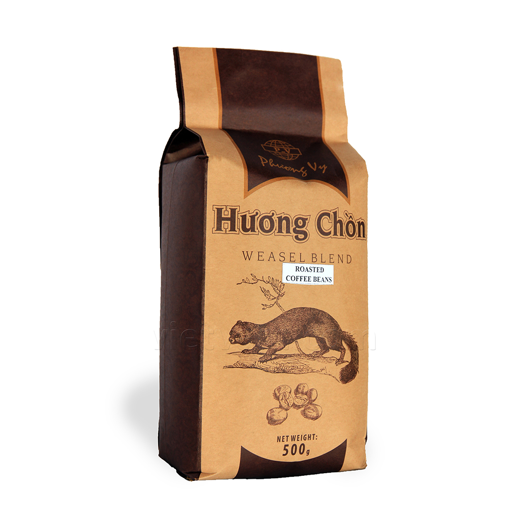  Кофе в зернах Phuong Vy, 500 г - Chon Weasel Blend