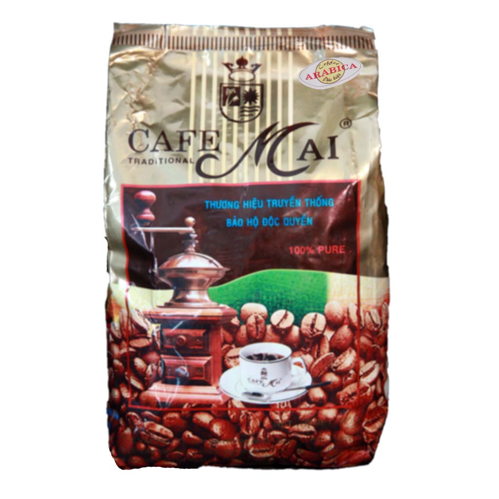  Кофе в зернах MAI CAFE, 500 г - Арабика Специальная (Arabica Dac Biet)